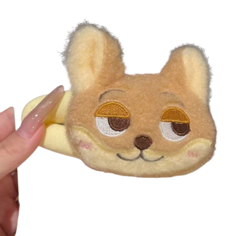  Kẹp tóc KTT0060 Plush Cáo & Thỏ 
