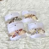  Kẹp Tóc KTT0064  Cánh Bướm Pha Lê – Vẻ Đẹp Lung Linh Cho Mái Tóc ✨ 