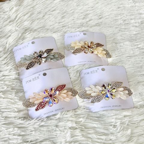  Kẹp Tóc KTT0064  Cánh Bướm Pha Lê – Vẻ Đẹp Lung Linh Cho Mái Tóc ✨ 