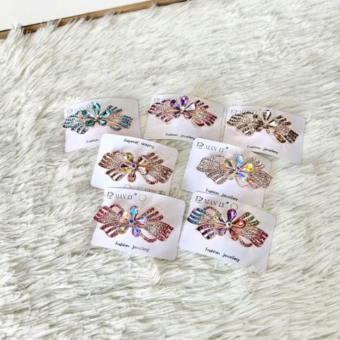  Kẹp Tóc  KTT0065 Đính Đá Vintage – Điểm Nhấn Nhỏ Xinh 
