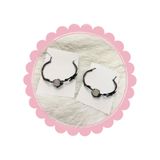  ✨ Lắc Tay Đen Đính Đá –925 Hot Trend 