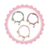  Lắc Tay Hạt Cute LCT207 – Charm Kitty & Ếch Xanh Dễ Thương, Đeo Là Mê 