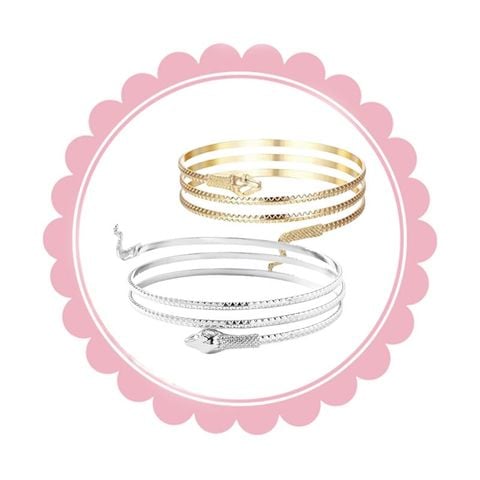  Vòng Đeo Bắp LCT209 Tay Hình Rắn  – Cá Tính Sang Chảnh, Tạo Điểm Nhấn Outfit 