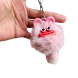  Móc khóa thú bông MK0016 – Lông xù siêu cute, màu sắc đa dạng, hot trend 