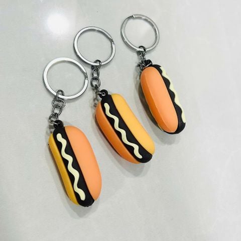  ✨ Móc Khóa MK121 – Hotdog Mini Cute – Siêu Xinh 