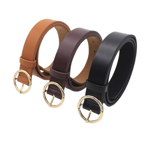  Thắt lưng MUNN02 Khóa Tròn Basic – Dễ Phối Đồ, Bền Đẹp Mỗi Ngày 