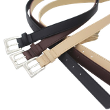  Thắt lưng MUNN04 Bản Nhỏ Khóa Vuông Basic – Nhẹ, Gọn, Dễ Phối Đồ 