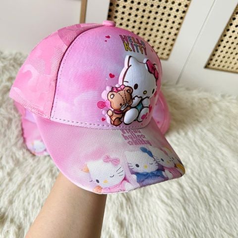  Nón Cho Bé NCC0342 – Hello Kitty dễ thương 
