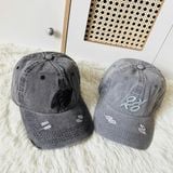  Nón NCC0343 – Wash xám cá tính, style streetwear 