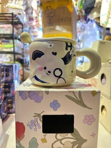  Ly Sứ NL0032 Cute decor xịn xò, dùng & tặng đều siêu hợp 