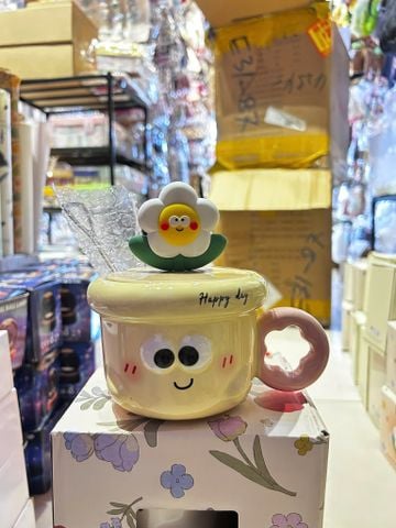  Ly Sứ NL0035 Hoa Spring Pastel cực cute, tặng quà là chuẩn 