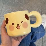  Ly Sứ NL0037 Thiết Kế Heo & Chó Siêu Bầu Bĩnh 