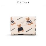  Ví ngắn BV013 – Họa tiết gấu Lucky Bear dễ thươn 