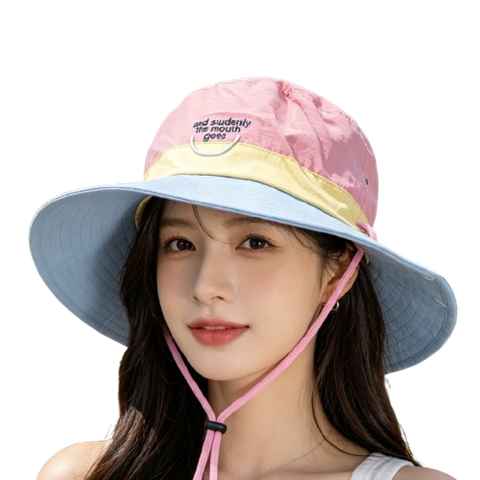  Nón NCC0350- Nón tai bèo che nắng trẻ trung 