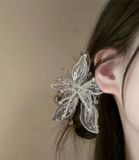  Kẹp tóc KTT0057 Kẹp hoa bướm lông vũ 