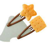  Kẹp tóc KTT0097 - Bánh quy vui nhộn 