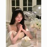  Vương Miện Cài Đầu VM01 – Phong Cách Sang Trọng, Đi Tiệc & Cô Dâu Siêu Nổi 