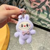  Móc Khóa Gấu Bông LAPUPU01 – Siêu Cute  Mềm Mịn, Cưng Xỉu Cho GenZ! 