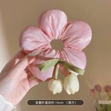  Cột Tóc Hoa CTB12 – Cột Tóc Hoa Nữ Dễ Thương, Nhiều Màu Sang Trọng 