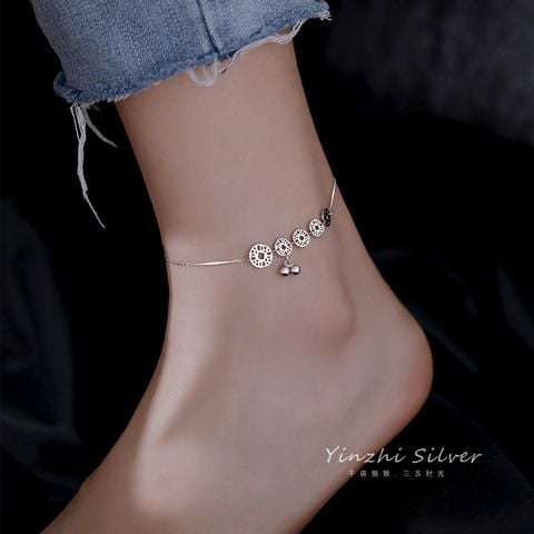  Lắc tay, chân LTC120 Charm Tròn Lấp Lánh 