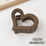  Kẹp tóc KTT0097 Kẹp càng cua trái tim rỗng 