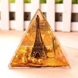  Cầu trang trí để bàn CTT11 – Pha lê tháp Eiffel ánh vàng sang trọng ✨ 