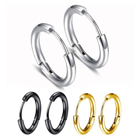  Bông tai titan TB0444 – Tối giản cá tính, đeo là chất ngay ⭕ 