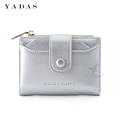  Ví ngắn BV016 – Thiết kế nắp gập nút bấm 