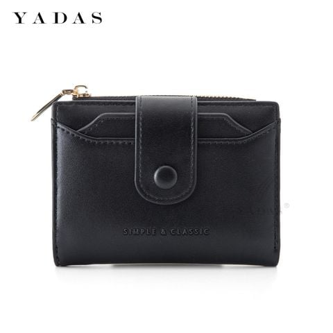  Ví ngắn BV016 – Thiết kế nắp gập nút bấm 