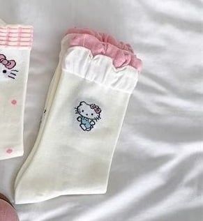  Vớ kitty cổ cao VV00134 Dễ thương, mềm mại, phối đồ xinh xắn 