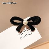  Kẹp tóc KTT0102 - kẹp mái nơ sơn nhung 
