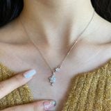  Dây Chuyền DC291 – Thiết kế thiên thần đính đá tinh tế, nữ tính 