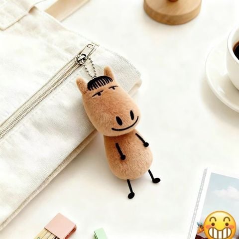  Móc Khóa MK0043 - Lừa vô tri 