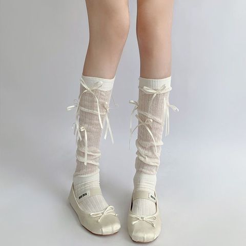  Vớ nơ VV00139 – Dáng cổ cao tiểu thư, điểm nhấn nơ cá tính 