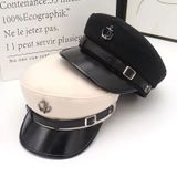  Nón Lưỡi Trai Da Phối Khóa NCC86 – Sang Xịn, Cá Tính, Đội Lên Auto Đẹp! 