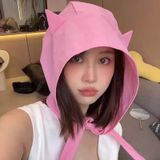  Nón NCC0349 - Nón tai Mèo che nắng dễ thương 