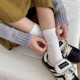  Vớ gân cổ cao VV00135 Co giãn tốt, êm chân, dễ phối đồ 