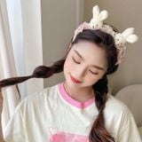  Băng Đô Thỏ Ren BDT03 – Phụ Kiện Dễ Thương, Mềm Mại Và Nữ Tính 