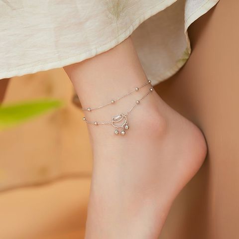  Lắc LCT228 - Lắc chân mạ Bạc ( đồng) 