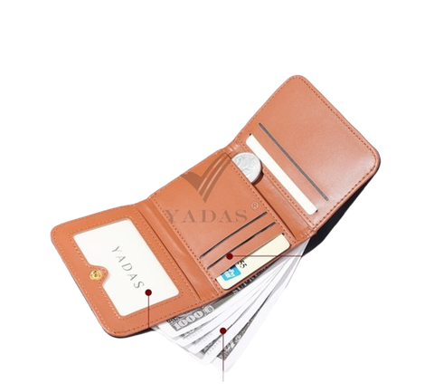  Ví ngắn BV013 – Họa tiết gấu Lucky Bear dễ thươn 