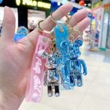  ✨ Móc Khóa Gấu Loang MK75 – Cá Tính, Cực Trend, Phụ Kiện GenZ Yêu Thích 