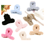  ✨ Kẹp Tóc KTT0076 – Kẹp Lông Mềm Mịn, Giữ Tóc Xinh Xắn Cả Ngày 