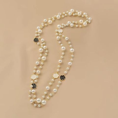  Vòng đeo cổ DVC003 – Ngọc trai thanh lịch, đeo lên là sang ngay 