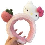  Băng đô Kitty BD012 – Băng đô lông mềm phong cách dễ thương 