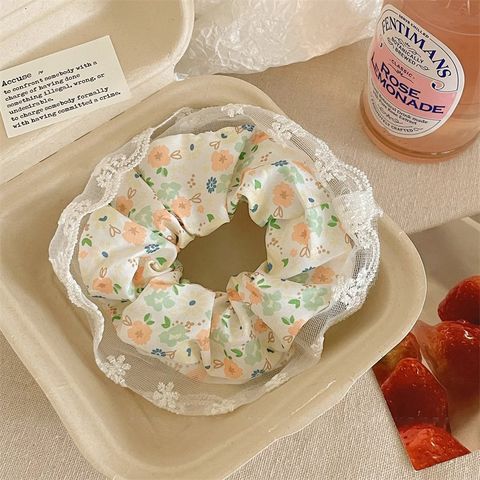  Cột Tóc CO98 Ren Nơ Tiểu Thư  – Ngọt Ngào, Nữ Tính & Dễ Thương Hết Mức! 