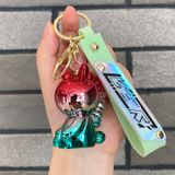  Móc Khóa Tai Mèo MK74 Siêu Xinh – Dây Đan Thời Trang – Charm Mèo Phản Quang Cute ✨ 