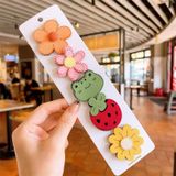  Dán Tóc K235 – “Cute Garden” | Bộ Sưu Tập Kẹp Tóc Bé Gái Siêu Dễ Thương 