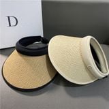  Nón nửa đầu cối cao cấp 2 màu | Mũ nửa đầu vintage thời trang 