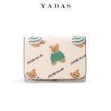  Ví ngắn BV013 – Họa tiết gấu Lucky Bear dễ thươn 