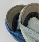  ✨ Nón NCC0333 Beret Denim Gấu Thêu 